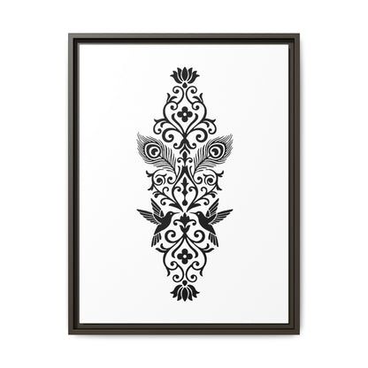 Hummingbird Soulmates - Framed Canvas