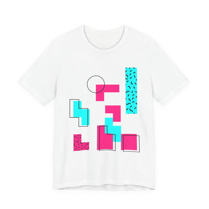 Retro Geometric Vibes - T-Shirt