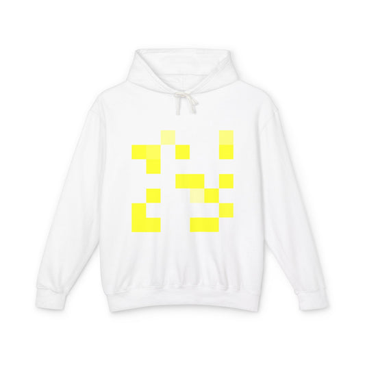 Yellow Pixel Grid - Hoodie