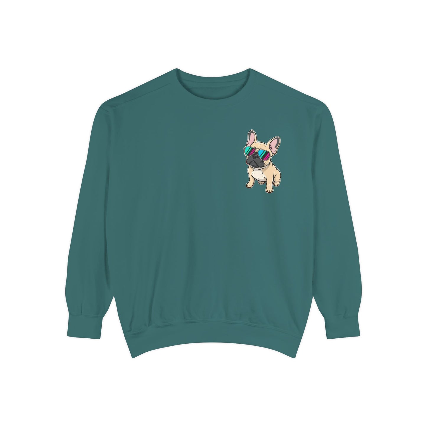 French Bulldog with Sunglasses - Sweatshirt
