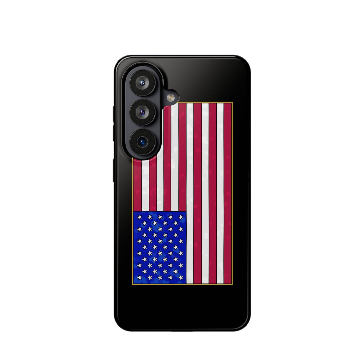 New Glory American Flag (Gold Edge Edition) - Magnetic Phone Case