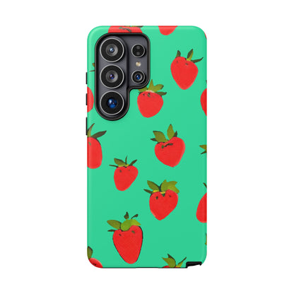 Strawberry Pattern - Phone Case