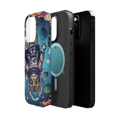 Astronaut Cat - Magnetic Phone Case