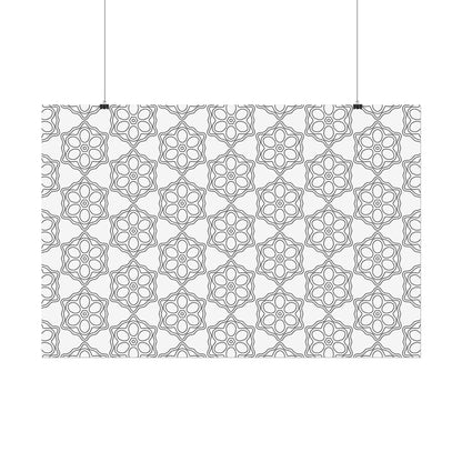 Stylish Geometric Rolled Posters for Modern Decor, Wall Art, Home Decoration, Gift Ideas, Minimalist Art, Office Decor