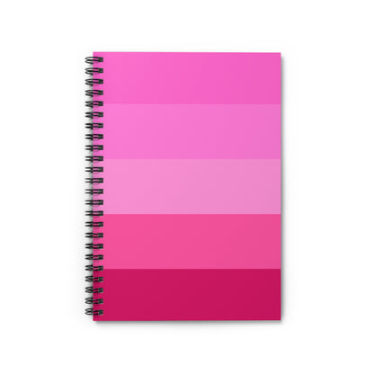 Valentine Rose Colors - Spiral Notebook