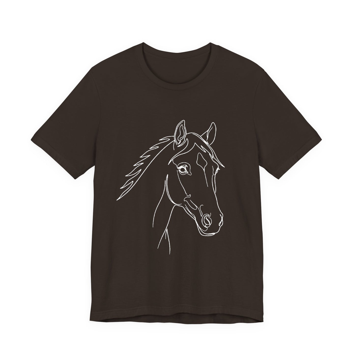 Horse Portrait Sketch - T-Shirt