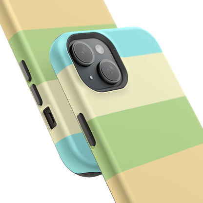Pastel Stripes - Magnetic Phone Cover