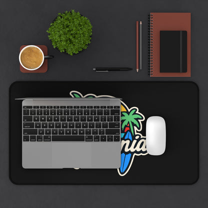 California Surf Vibes - Desk Mat