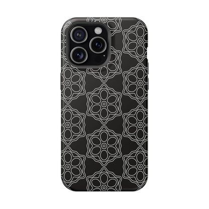 Geometric Sacred Flower - Magnetic Phone Case