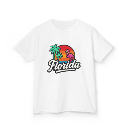 Florida Sunset Palm - Kids Tee