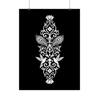 Hummingbird Soulmates - Rolled Poster