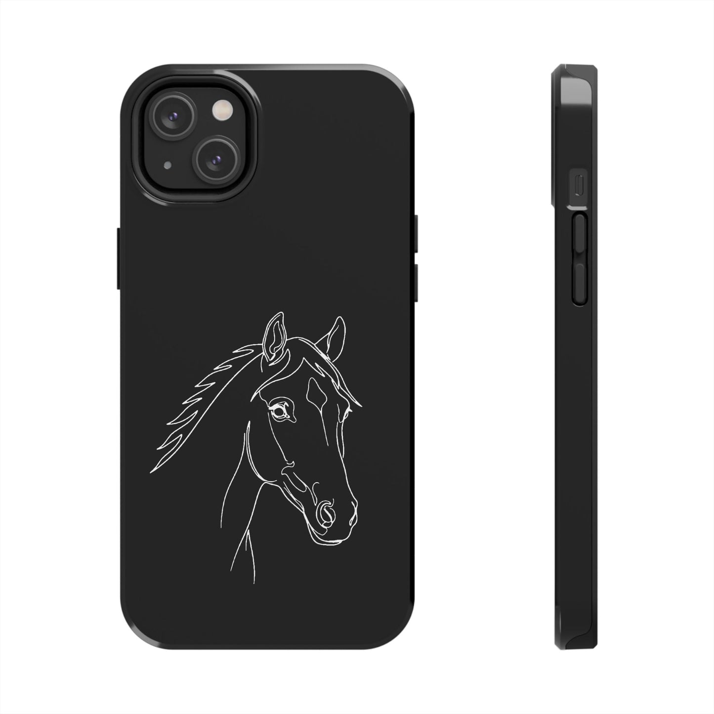 Horse Portrait Sketch - Phone Case