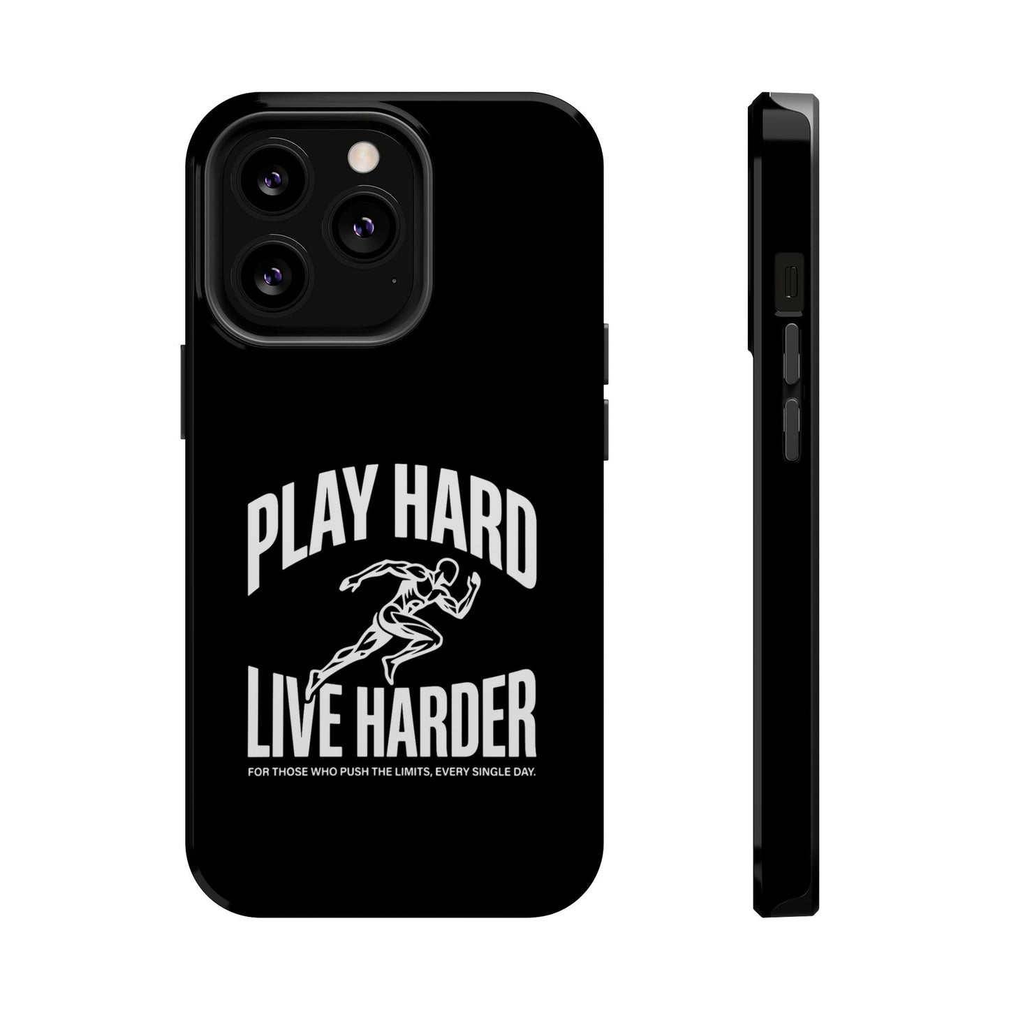 Play Hard / Live Harder - Magnetic Phone Case