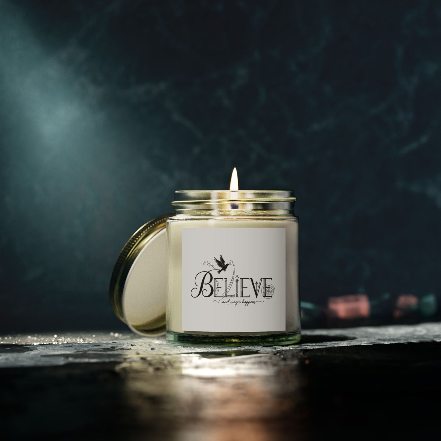 Believe and Magic Happens - Scented Candle