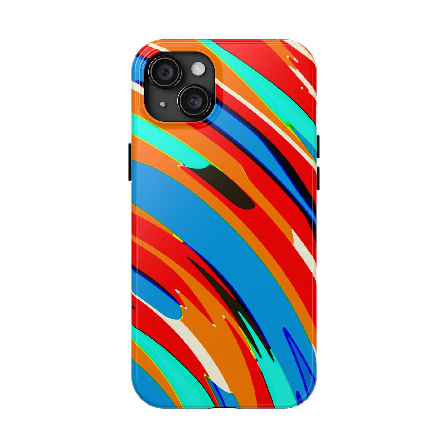Abstract Rainbow Swirl Arc - Phone Case