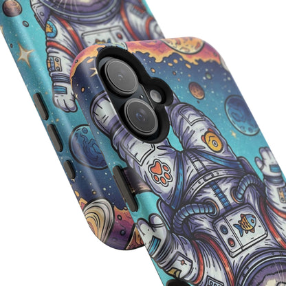 Astronaut Cat - Magnetic Phone Case