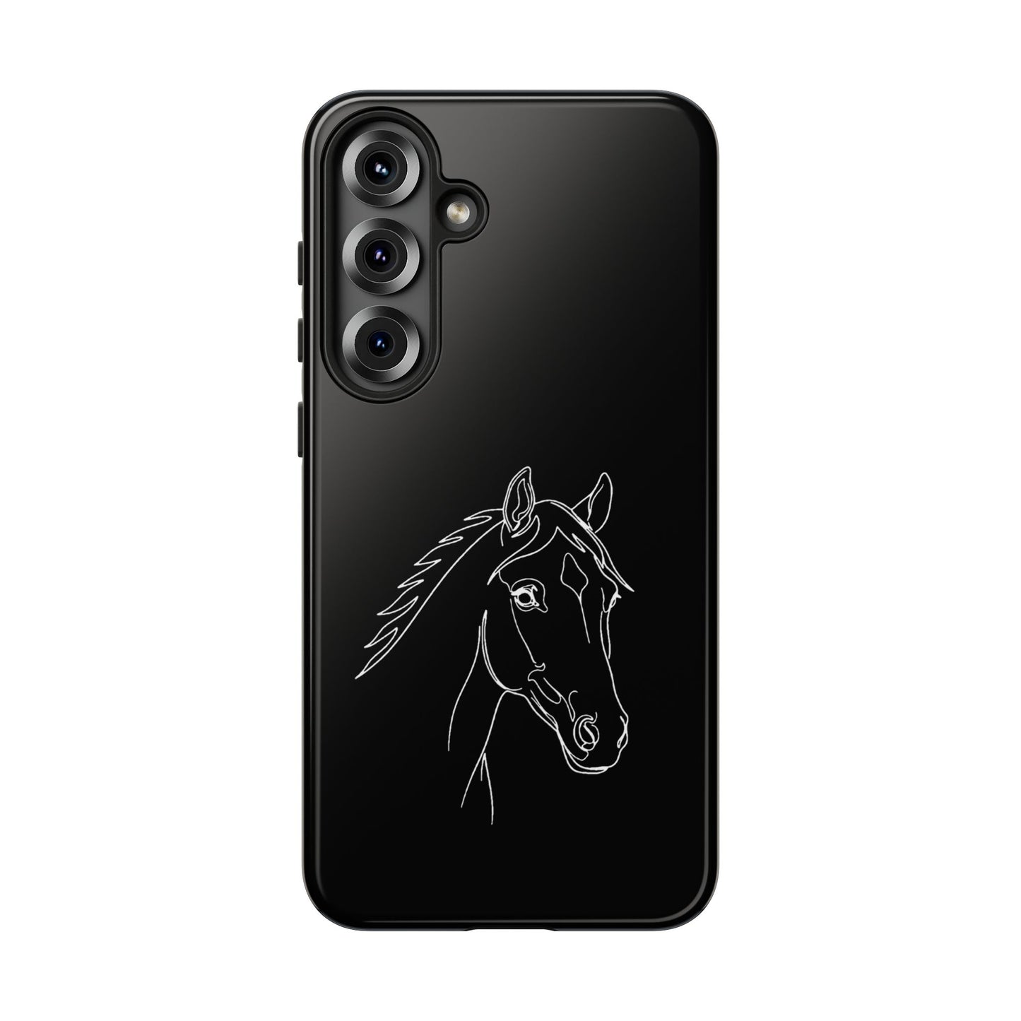 Horse Portrait Sketch - Tough Phone Case