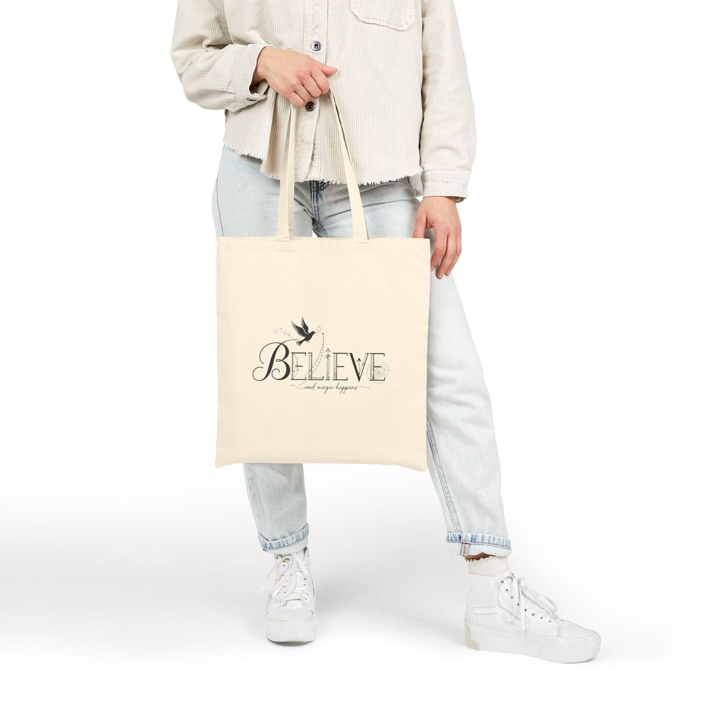 Believe and Magic Happens - Tote Bag
