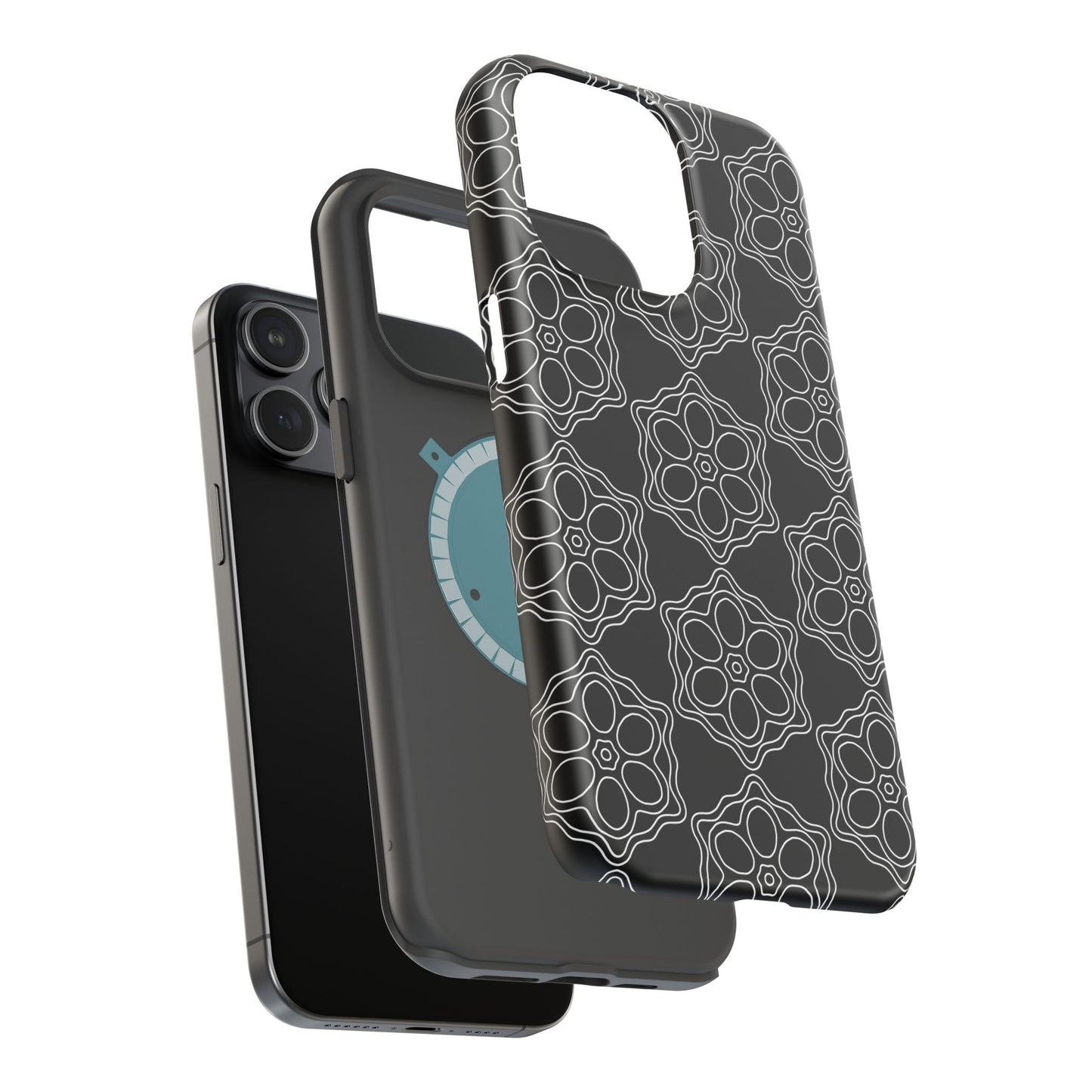 Geometric Sacred Flower - Magnetic Phone Case