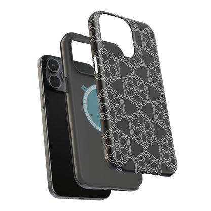 Geometric Sacred Flower - Magnetic Phone Case