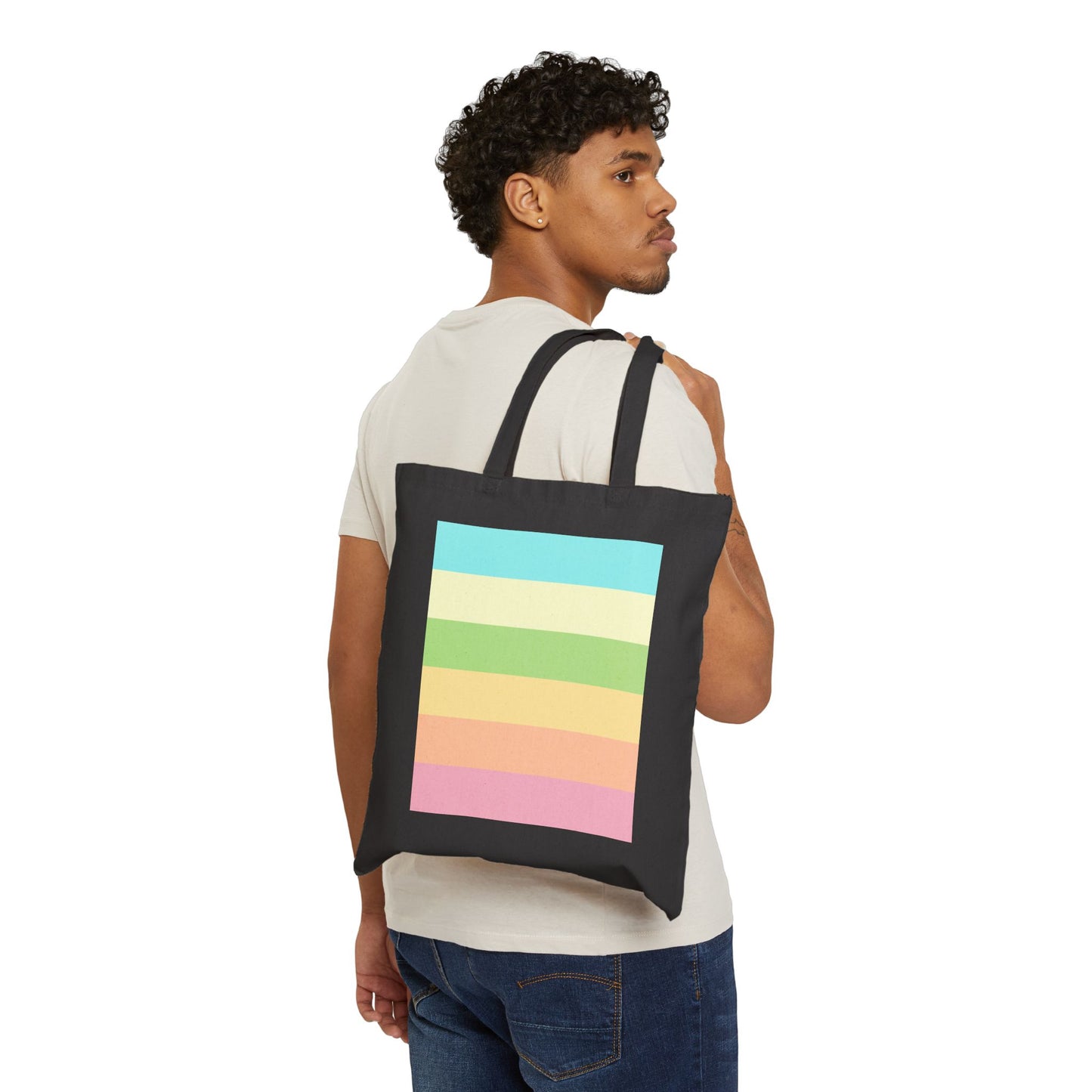 Pastel Stripes - Tote Bag