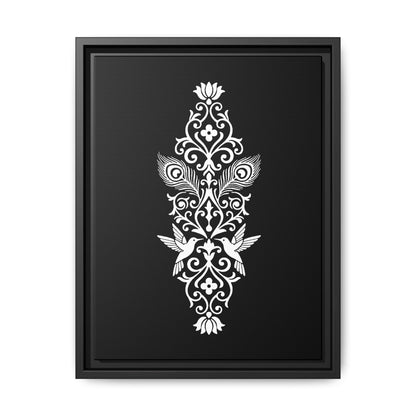 Hummingbird Soulmates - Framed Canvas