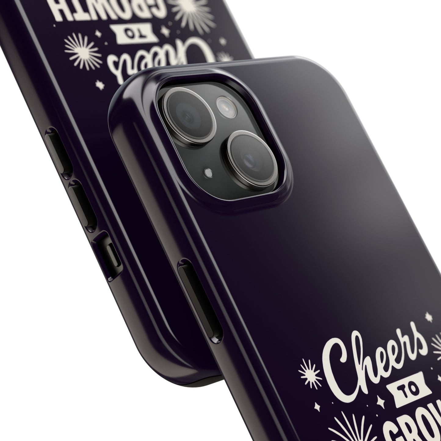 Cheers to Growth, Glow & Goals - Phone Case