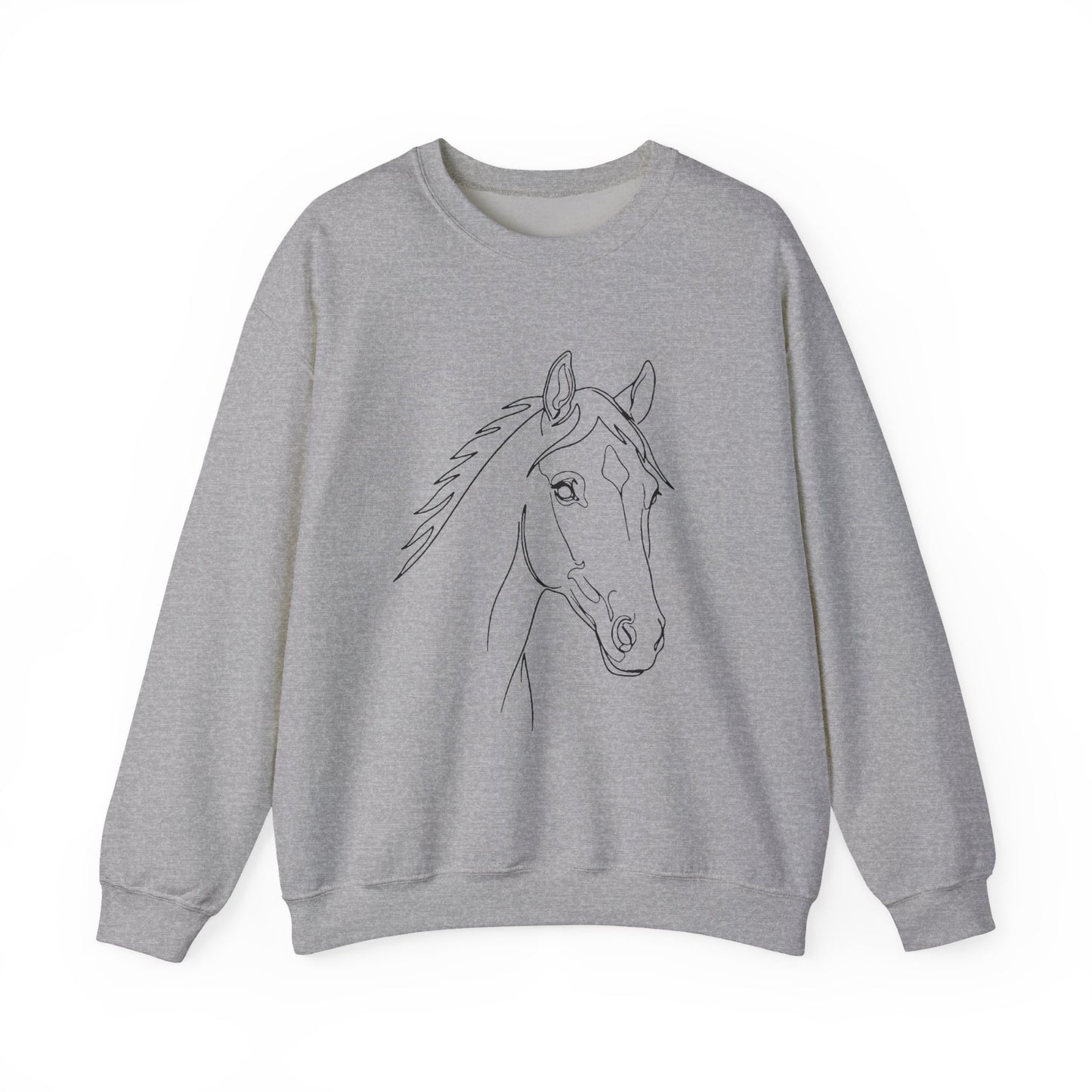 Horse Portrait Sketch - Sweatshirt