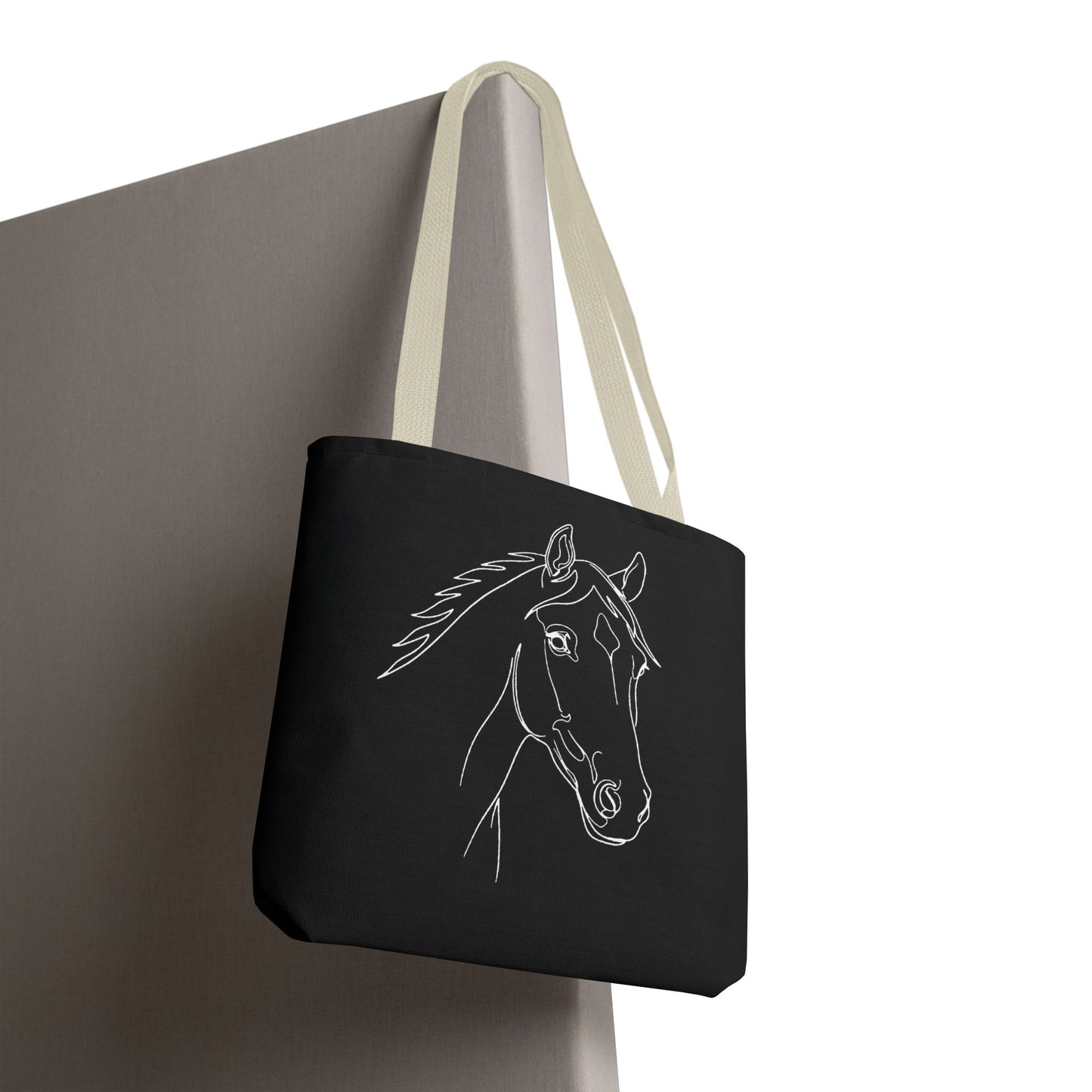Horse Portrait Sketch - Tote Bag
