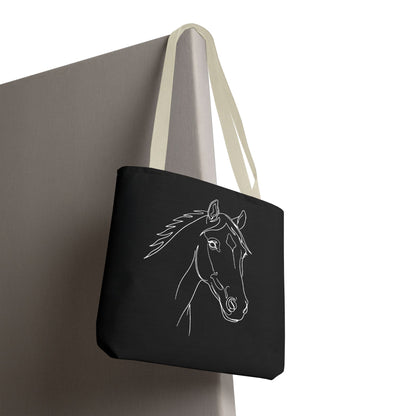 Horse Portrait Sketch - Tote Bag