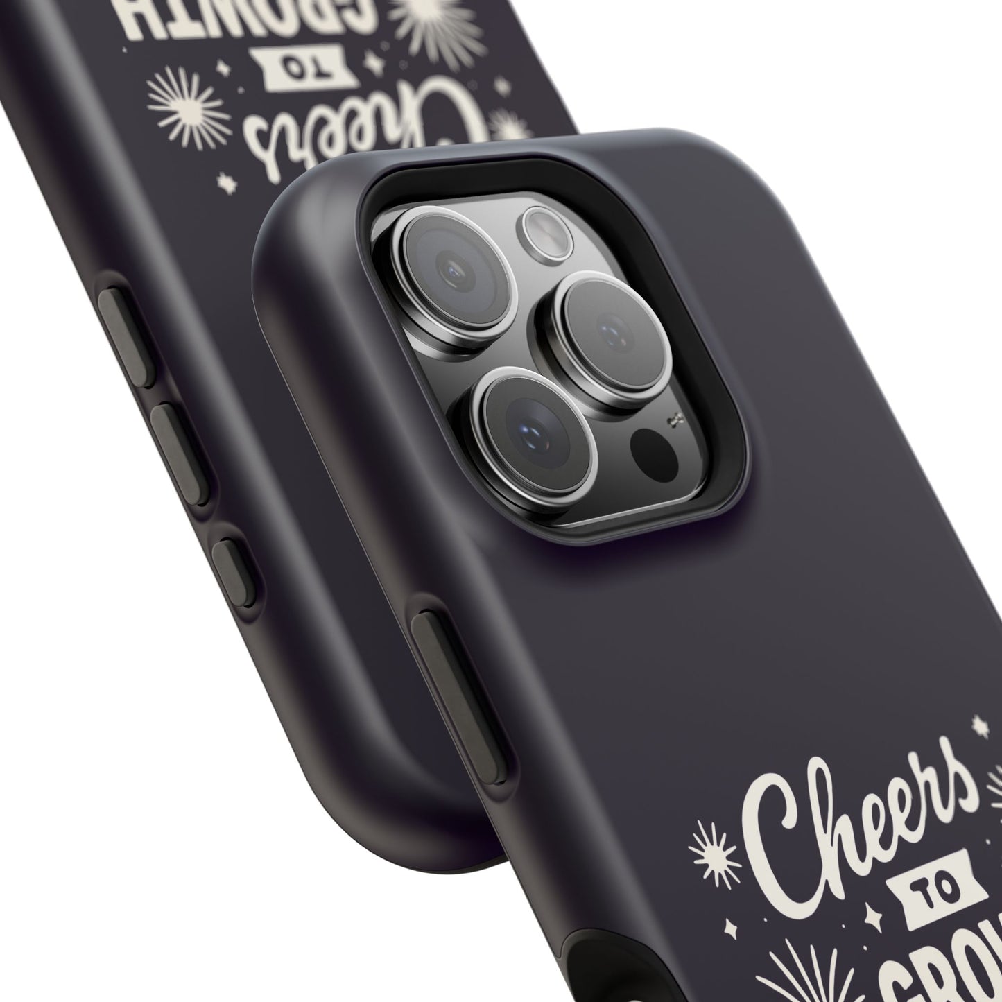 Cheers to Growth, Glow & Goals - Magnetic Phone Case