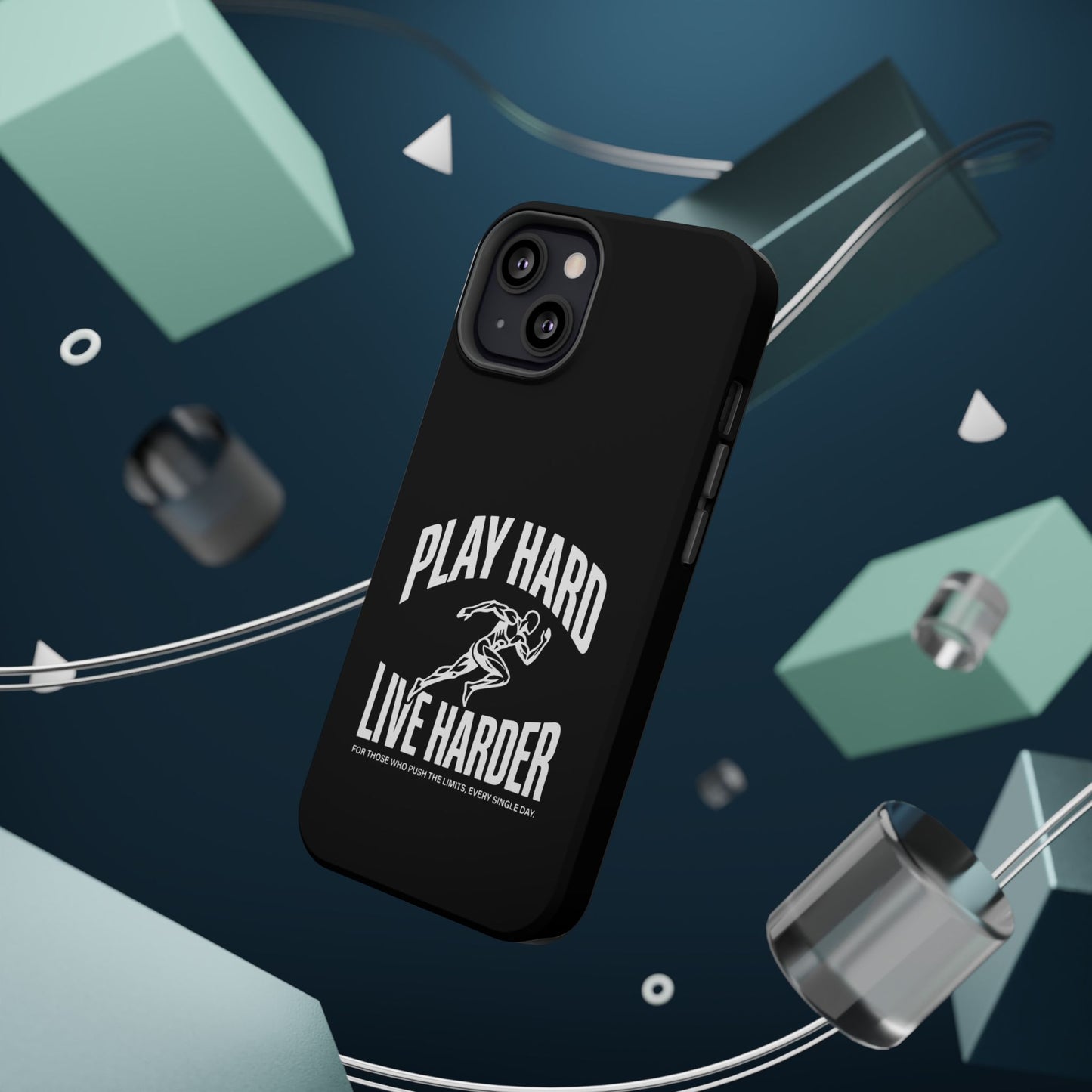 Play Hard / Live Harder - Magnetic Phone Case