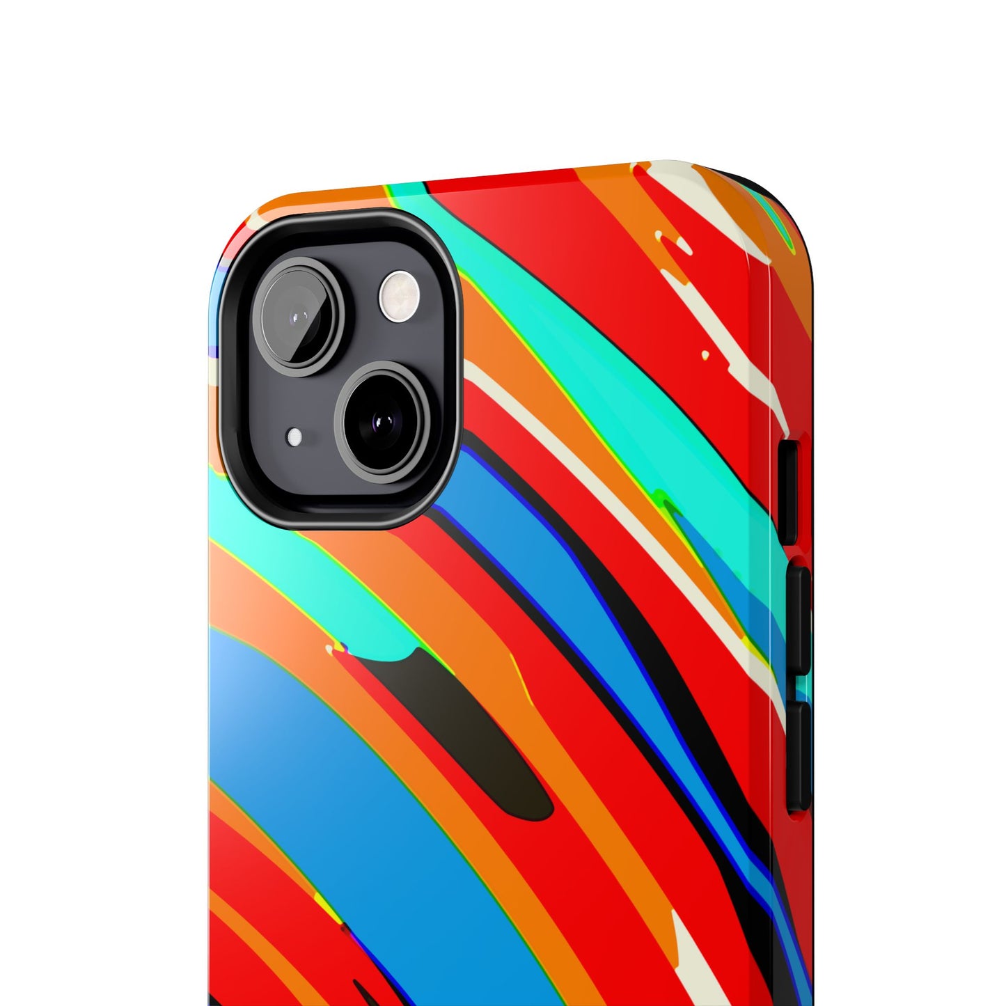 Abstract Rainbow Swirl Arc - Phone Case