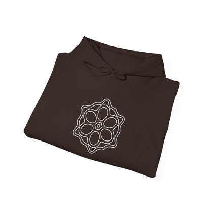 Black Mandala Hoodie, Cozy Streetwear, Unisex Sweatshirt, Boho Chic Gift, Layering Piece for All Seasons