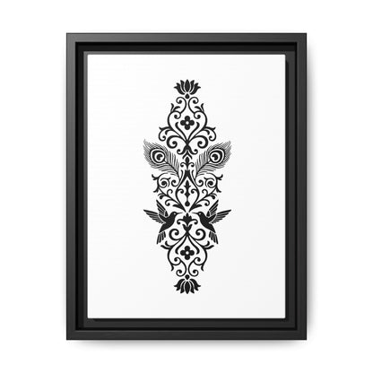 Hummingbird Soulmates - Framed Canvas