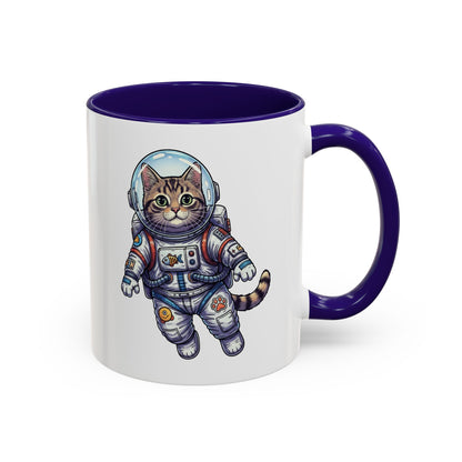 Astronaut Cat - Colorful Mug