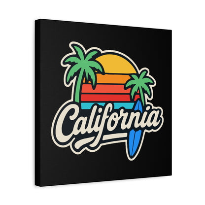 California Surf Vibes - Canvas