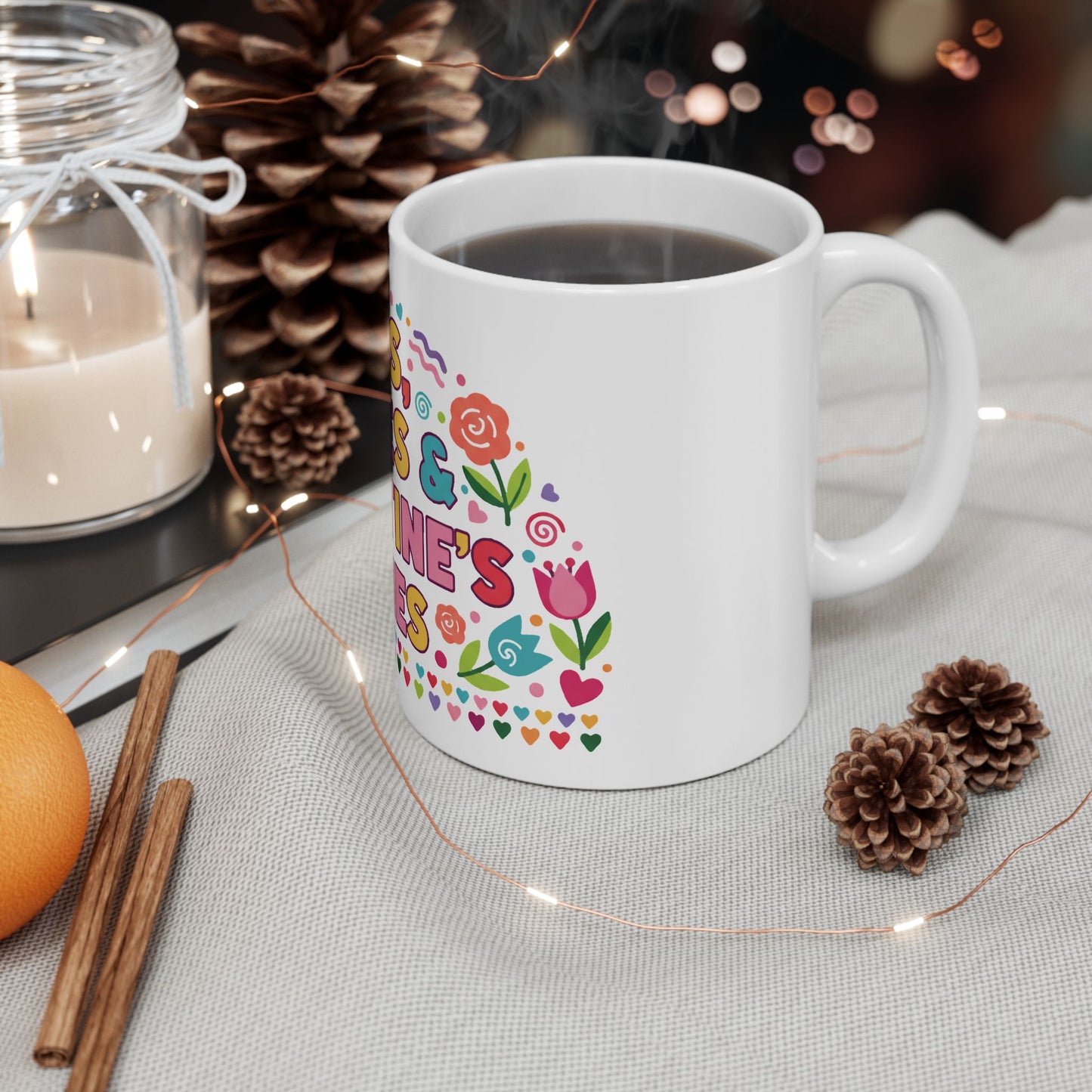 Hugs, Kisses & Valentine’s Wishes - Mug