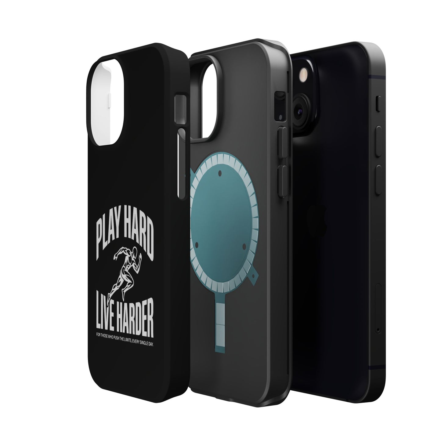 Play Hard / Live Harder - Magnetic Phone Case