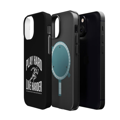 Play Hard / Live Harder - Magnetic Phone Case