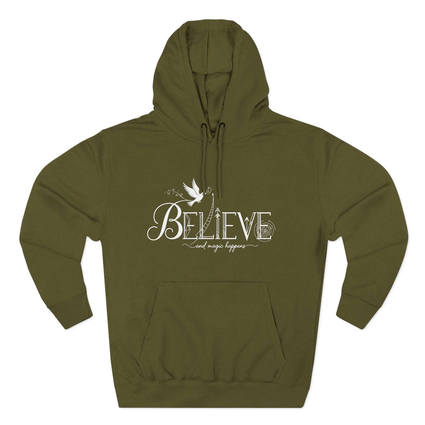 Believe and Magic Happens - Hoodie