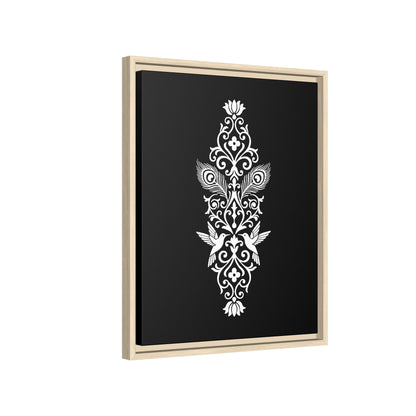 Hummingbird Soulmates - Framed Canvas