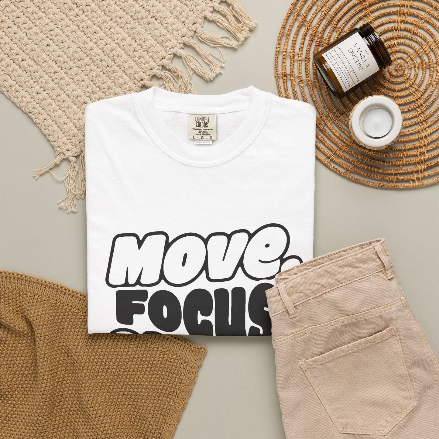 Move. Focus. Grow. Repeat. - T-Shirt