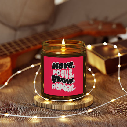 Move. Focus. Grow. Repeat. - Scented Candle