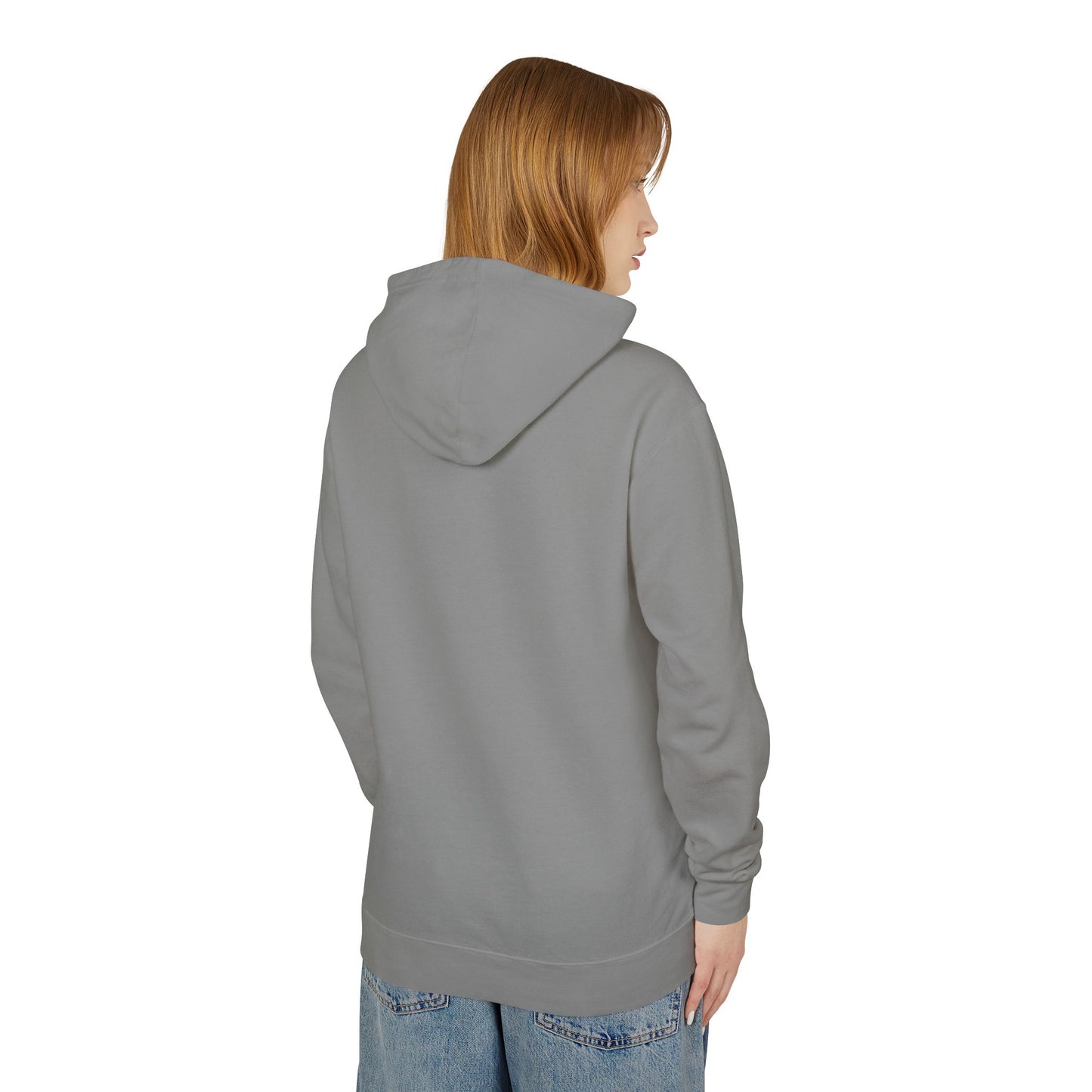 Meditative Mandala Unisex Hooded Sweatshirt, Lightweight Pullover Hoodie, Gift for Relaxation, Mindfulness Apparel, Cozy Layering