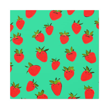 Strawberry Pattern - Canvas