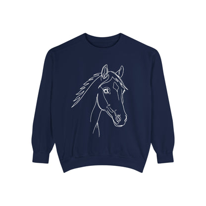 Horse Portrait Sketch - Sweatshirt