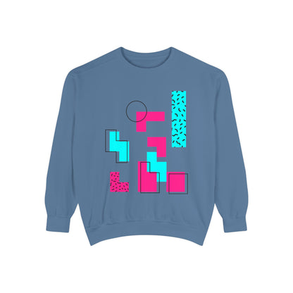 Retro Geometric Vibes - Sweatshirt