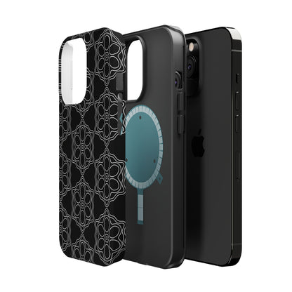 Geometric Sacred Flower - Magnetic Phone Case