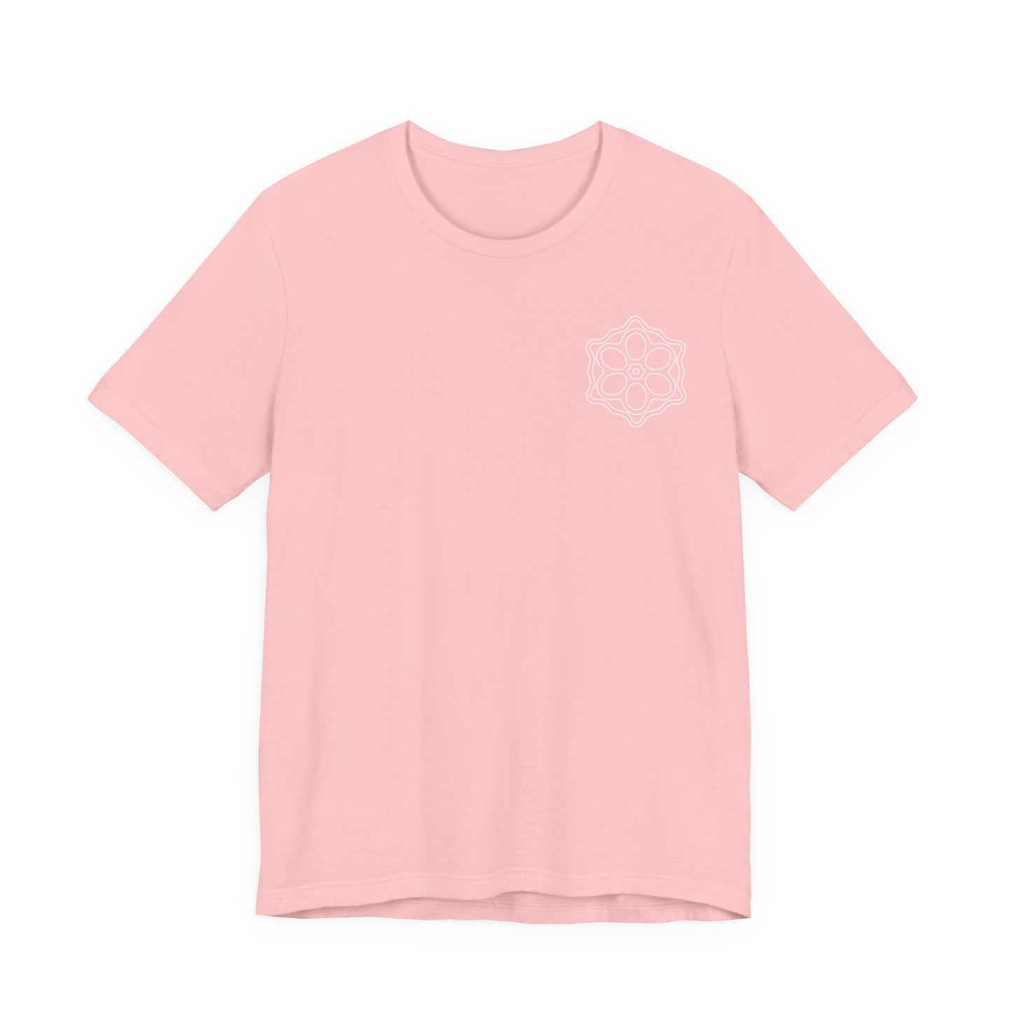 Unisex Boho Mandala Tee, Relaxed Fit Cotton Shirt, Perfect for Yoga Lovers, Meditation, Gift for Her, Vacation Wear, Everyday Comfort